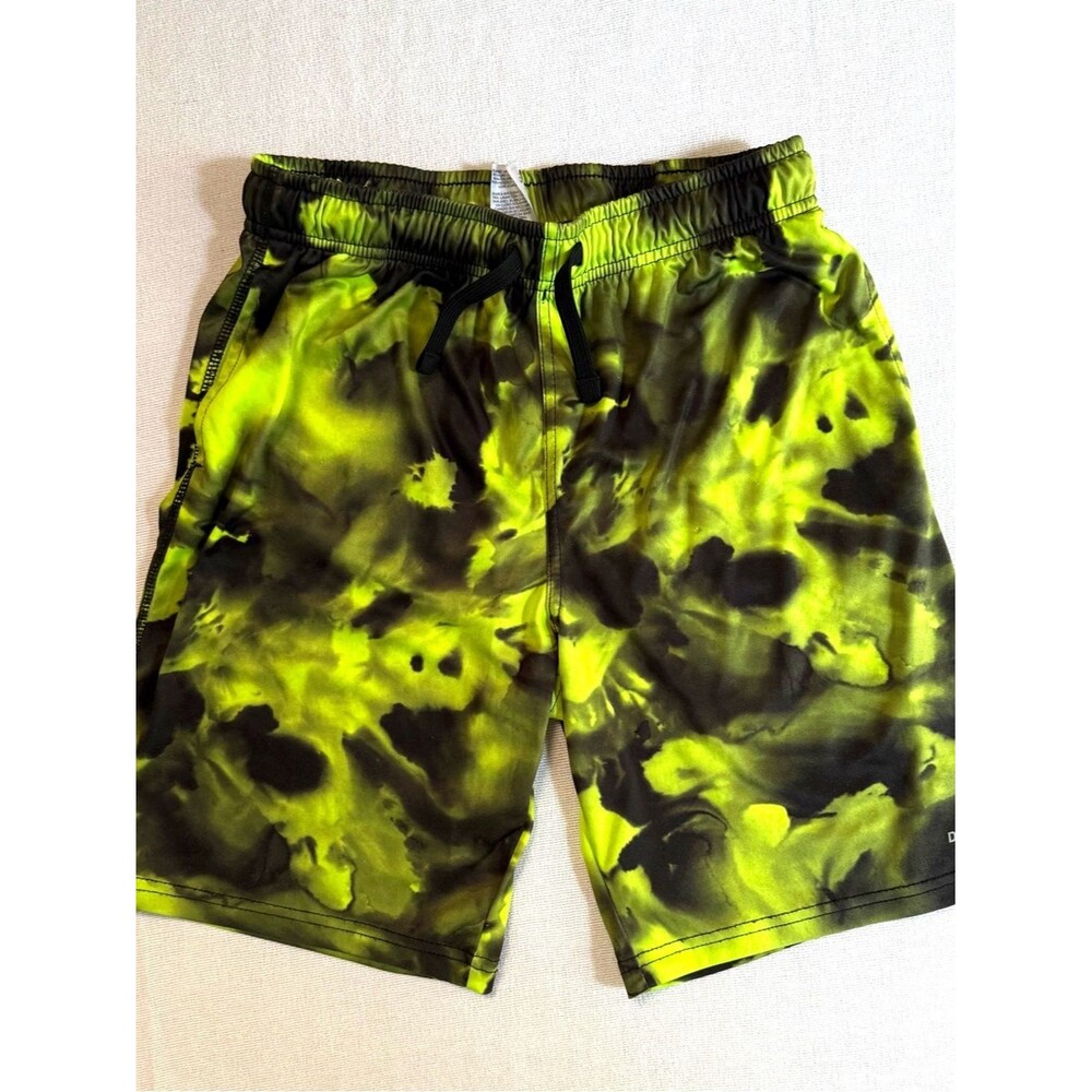 Athletic Works White and Neon Yellow Tagged Activewear youth XL 14-16